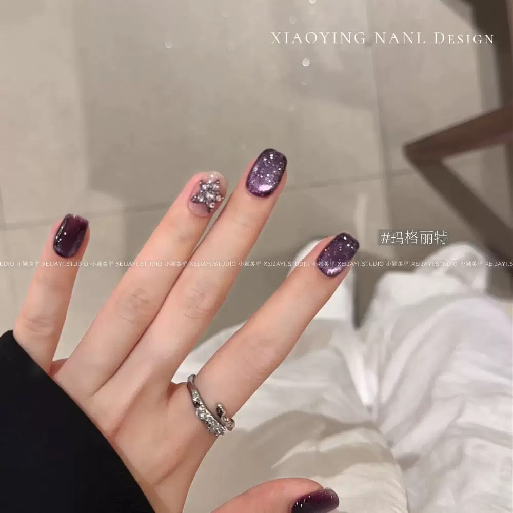 All Cat eye flash style-Gel Nail | High Quality | Net weight 5 grams/Each color Bottle | 100+ Colors can choose| Nail polish gel