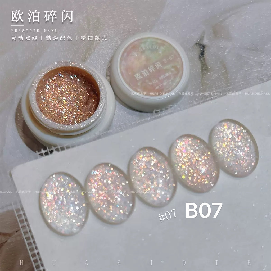 Opal style Nail Gel each bottle | Net weight is 5g/bottle