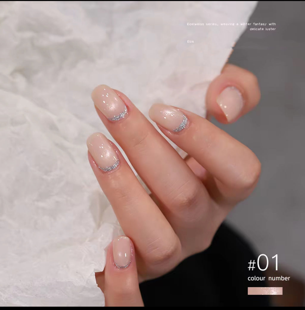 Solid & Cat eye Double Style | Nail Gel Bottle | Net weight 12g/bottle