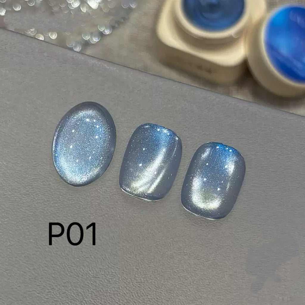 All Cat eye flash style-Gel Nail | High Quality | Net weight 5 grams/Each color Bottle | 100+ Colors can choose| Nail polish gel