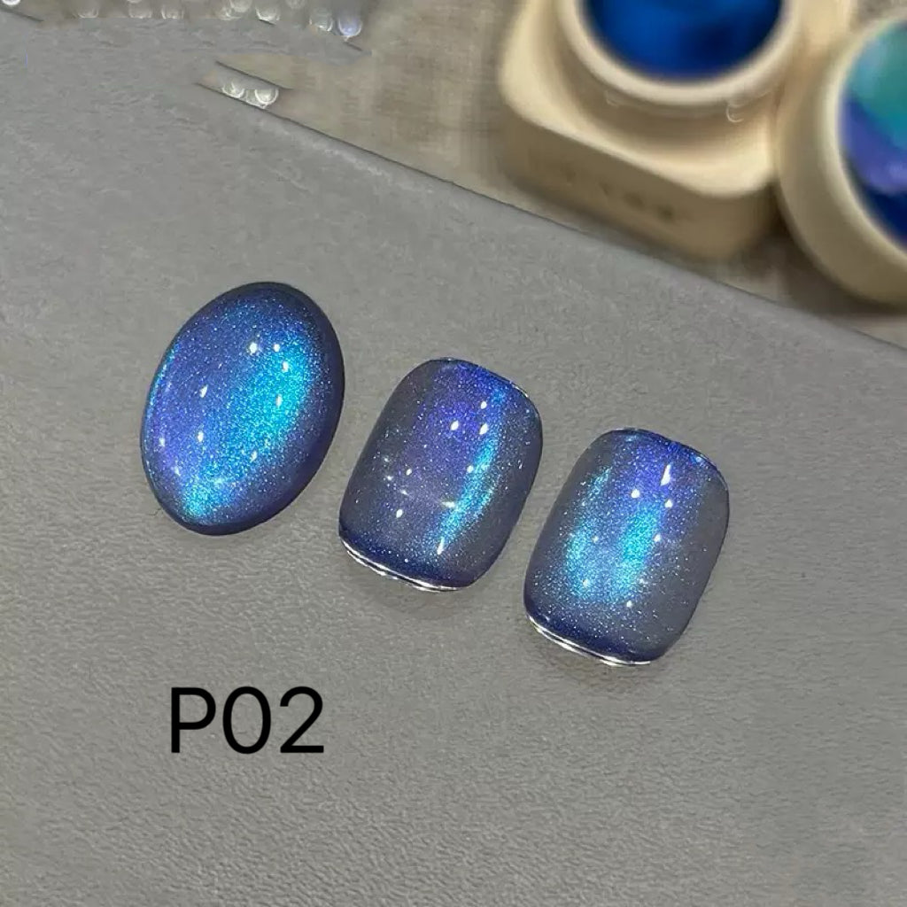 All Cat eye flash style-Gel Nail | High Quality | Net weight 5 grams/Each color Bottle | 100+ Colors can choose| Nail polish gel