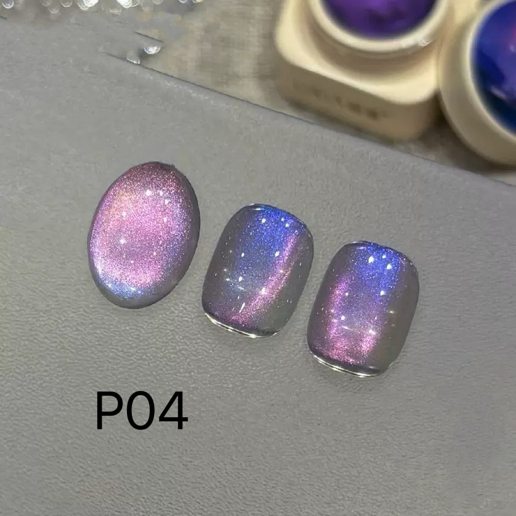 All Cat eye flash style-Gel Nail | High Quality | Net weight 5 grams/Each color Bottle | 100+ Colors can choose| Nail polish gel