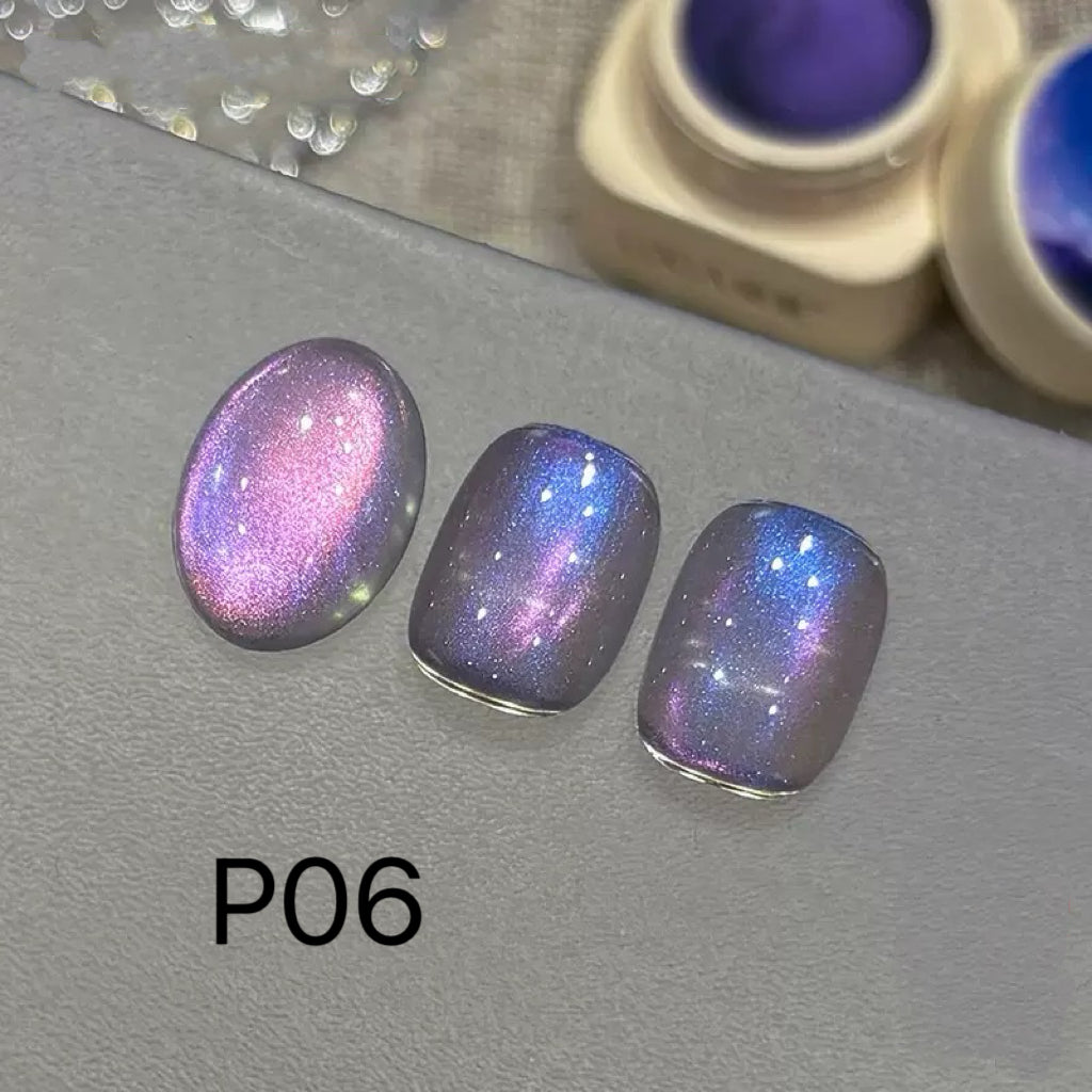 All Cat eye flash style-Gel Nail | High Quality | Net weight 5 grams/Each color Bottle | 100+ Colors can choose| Nail polish gel